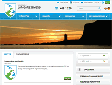 Tablet Screenshot of langanesbyggd.is